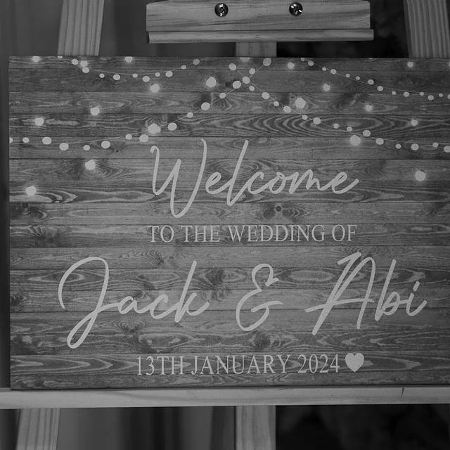 Wedding board