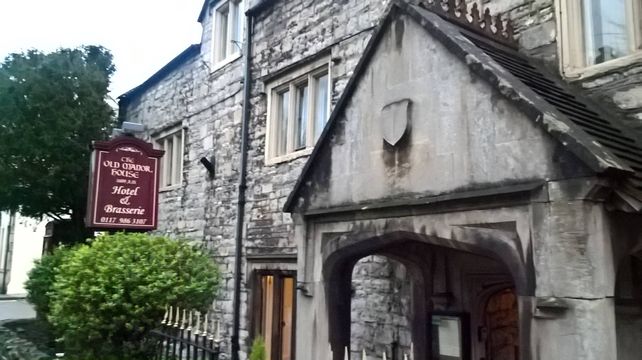 The Old Manor House Hotel front entrance 